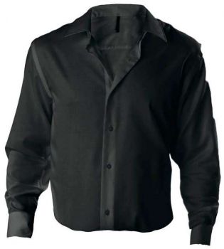 MEN'S FITTED LONG-SLEEVED NON-IRON SHIRT Zinc M