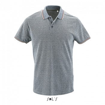 SOL'S PANAME MEN - HEATHER POLO SHIRT Heather Light Jeans S
