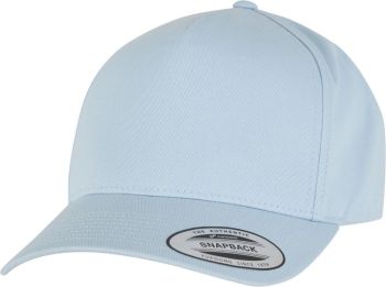 Flexfit | 5 panelová Snapback kšiltovka light blue onesize