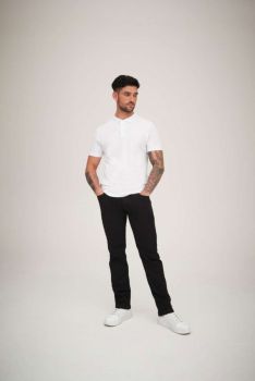 LEO STRAIGHT JEANS Black 32-R