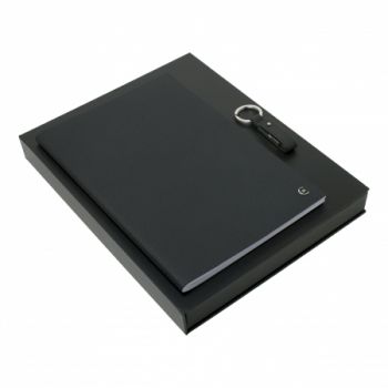 Set Hamilton Black (note pad A4 & usb stick)