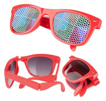 Stifel foldable sunglasses red