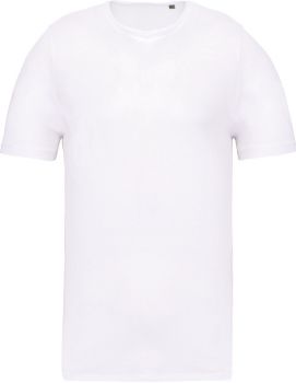 Kariban | Pánské tričko z bio bavlny white M