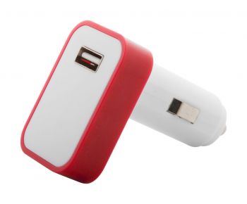 Waze USB nabíjačka do auta red , white