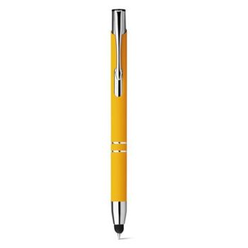 11060. Guľôčkové pero Žltá