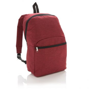 Základný dvojtónový batoh červená