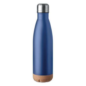 ASPEN CORK Láhev s dvojitou stěnou 500 ml blue