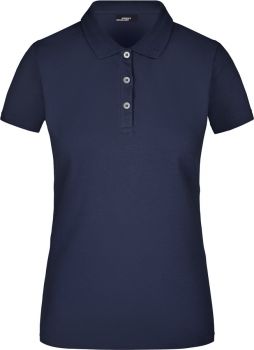 James & Nicholson | Dámské elastické piqué polo navy XXL