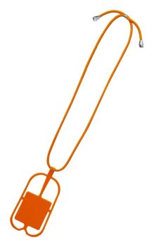 Sebly lanyard s držiakom na mobil orange