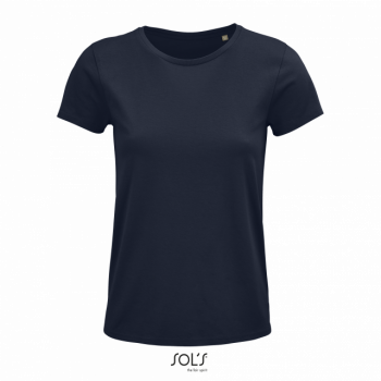 SOL'S CRUSADER WOMEN - ROUND-NECK FITTED JERSEY T-SHIRT French Navy M