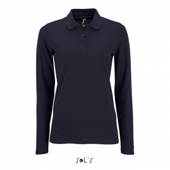 SOL'S PERFECT LSL WOMEN - LONG-SLEEVE PIQUÉ POLO SHIRT French Navy S