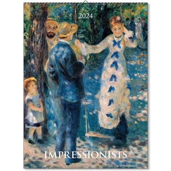 Nástenný kalendár Impressionists 2024