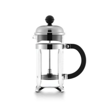 CHAMBORD 350. Kanvica na kávu French press 350ml Strieborná