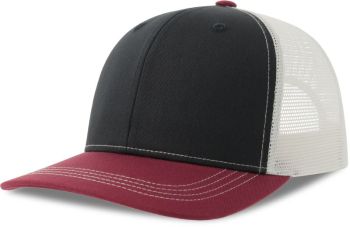 Atlantis | 6 panelová Trucker kšiltovka navy/cardinal/white onesize