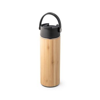 LAVER. 440 mL vákuovo izolovaná termoska Čierna