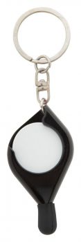 Frits trolley coin keyring black