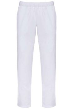 UNISEX COTTON TROUSERS White L