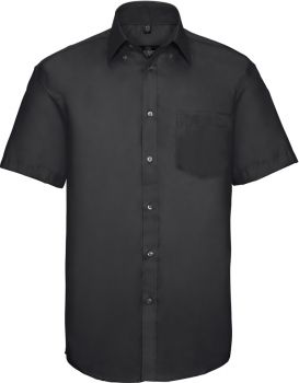 Russell | Nežehlivá košile s krátkým rukávem black M