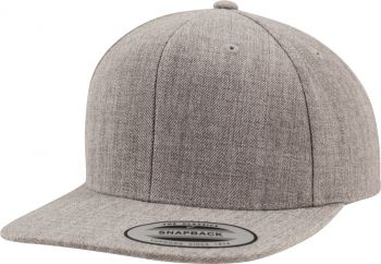 Flexfit | 6 panelová Snapback kšiltovka heather grey/heather grey onesize