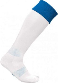 TWO-TONE SPORTS SOCKS White/Sporty Royal Blue 39/42