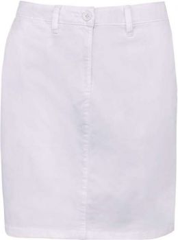 CHINO SKIRT Washed White 48