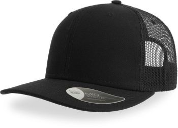 Atlantis | 6 panelová Trucker kšiltovka "Sonic" black onesize