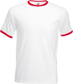 F.O.L. | Racerback tričko white/red L