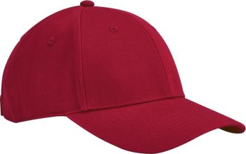 Beechfield | Dětská 6 panelová kšiltovka EarthAware® classic red onesize