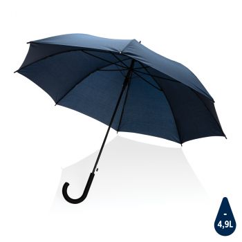23" základný auto-open dáždnik Impact zo 190T RPET AWARE™ námornícka modrá