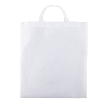 BASIC nákupní taška z netkané textilie, bílá