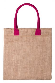 Kalkut shopping bag pink , natural