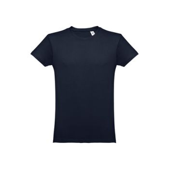 THC LUANDA. Mužské tričko vo forme trubice z bavlny Tmavo modrá L