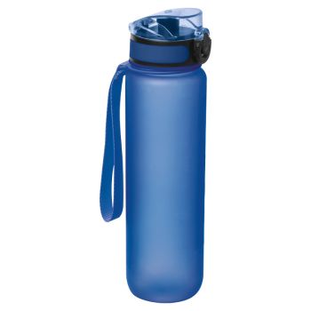 Športová fľaša na pitie vyrobená z Tritanu modrá