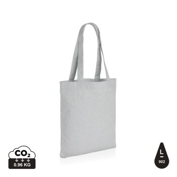 Nefarbená taška Impact z 285g recykl. canvas AWARE™ sivá