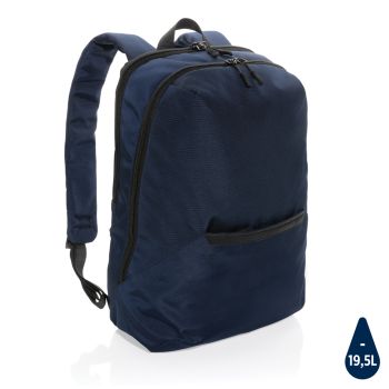 Moderný batoh na 15.6" notebook Impact z 1200D RPET AWARE™ námornícka modrá, modrá
