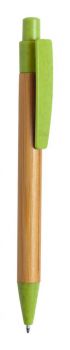 Sydor bamboo ballpoint pen green , natural