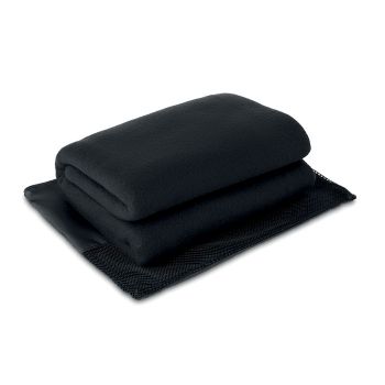 MANTAWAY Fleecová deka 150g black