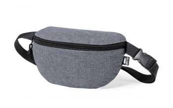 Parks RPET waist bag ash grey