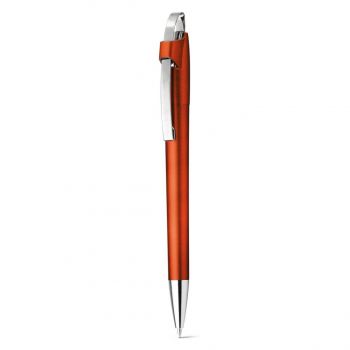 MAGNUS. Guľôčkové pero s kovovou sponou Oranžová