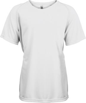 Kariban ProAct | Dětské sportovní tričko white 6/8
