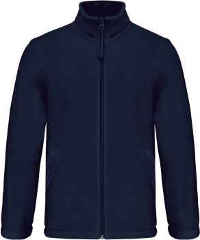 Kariban | Dětská mikrofleecová bunda navy 12/14