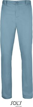 SOL'S | Pánské saténové elastické kalhoty creamy dark blue 46
