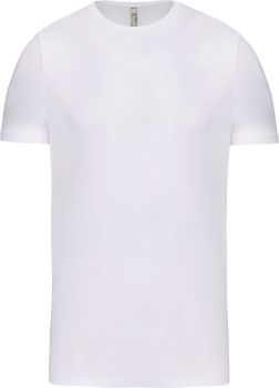 Kariban | Pánské elastické tričko white L