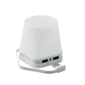 FUJI USB hub stojánek white