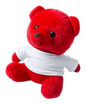 Alison teddy bear red