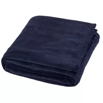 Extra měkký pléd Bay z coral fleece tmavě modrá