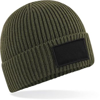 Beechfield | Čepice Patch "Fashion" military green/black onesize