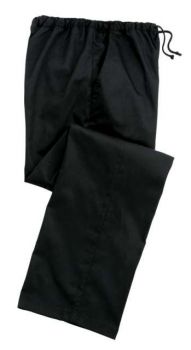 'ESSENTIAL' CHEF'S TROUSERS Black S