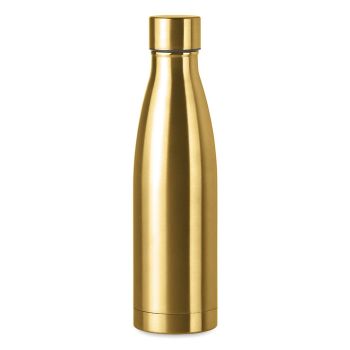 BELO BOTTLE Dvojstěnná 500ml láhev matt gold