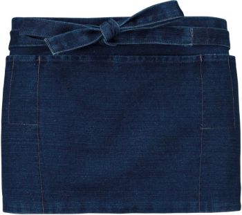 Kariban | Barová zástěra krátká denim onesize